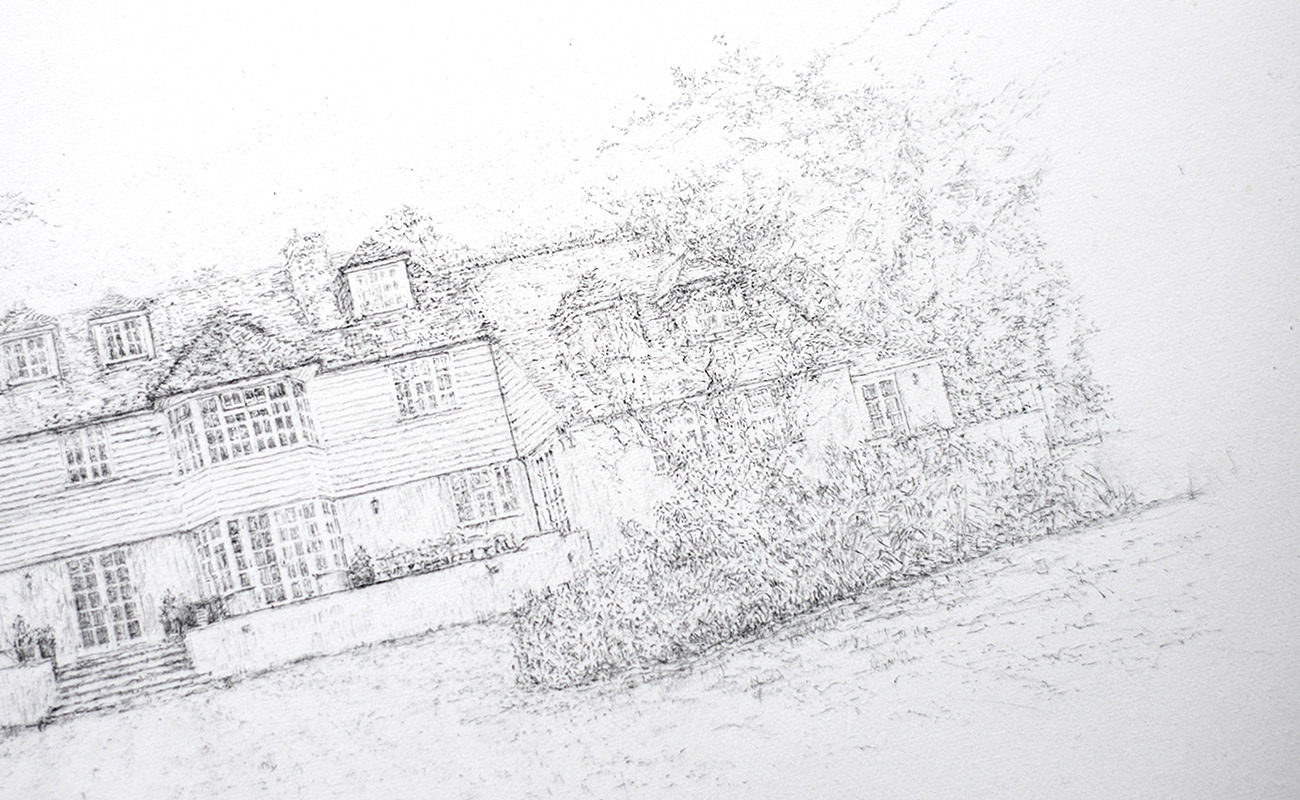 Liz-mellan-pencil-ink-commissions-little-boldre-house-5